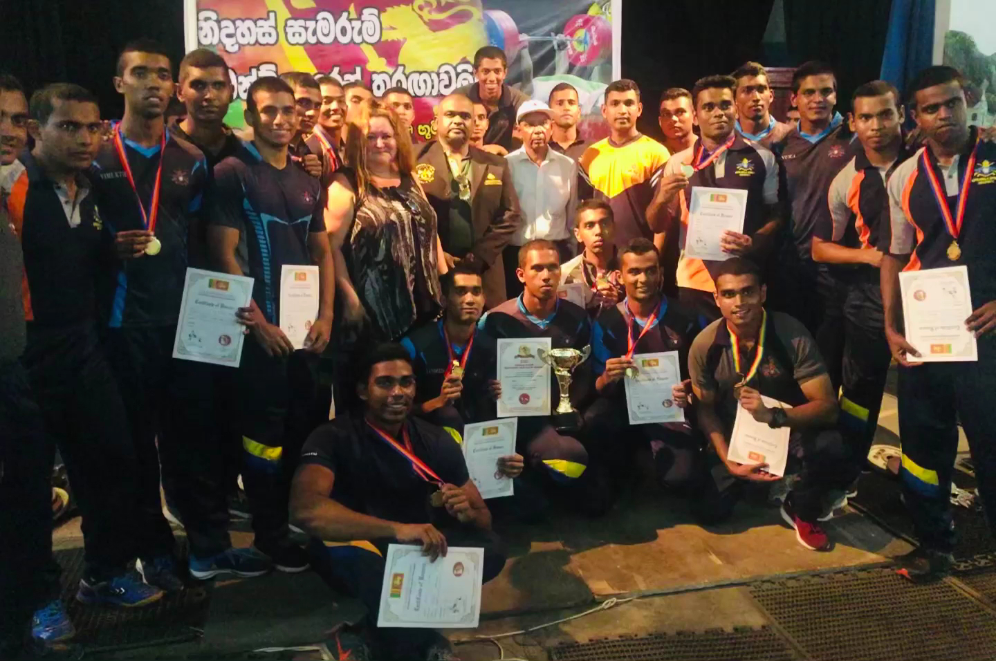 Sri Lanka National Powerlifting Team at PULS