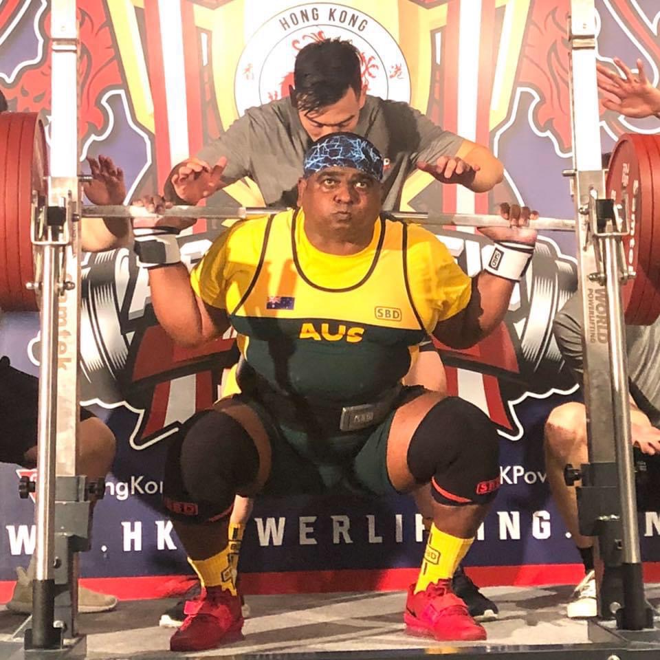 World Powerlifting Hong Kong Squat Attempt