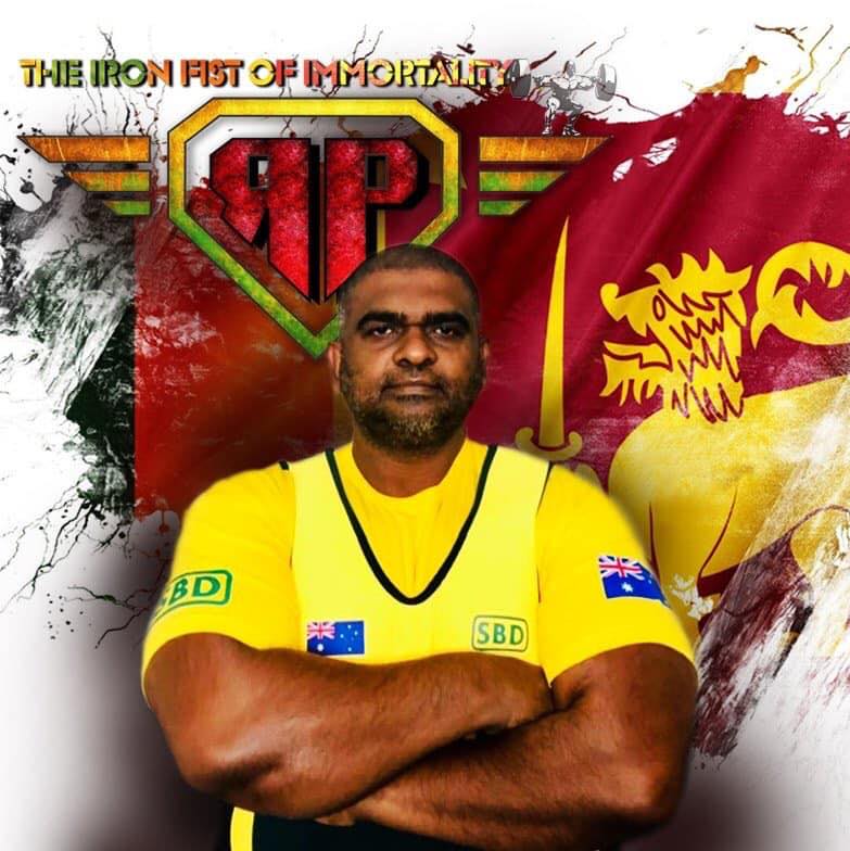 The Iron Fist of Immortality RP Sri Lanka Logo